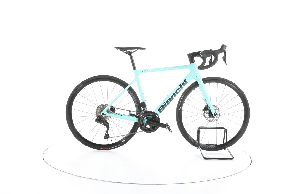 Bianchi Sprint Disc ICR Shimano 105 DI2,Celeste,53 Rennrad Carbon - Image 1