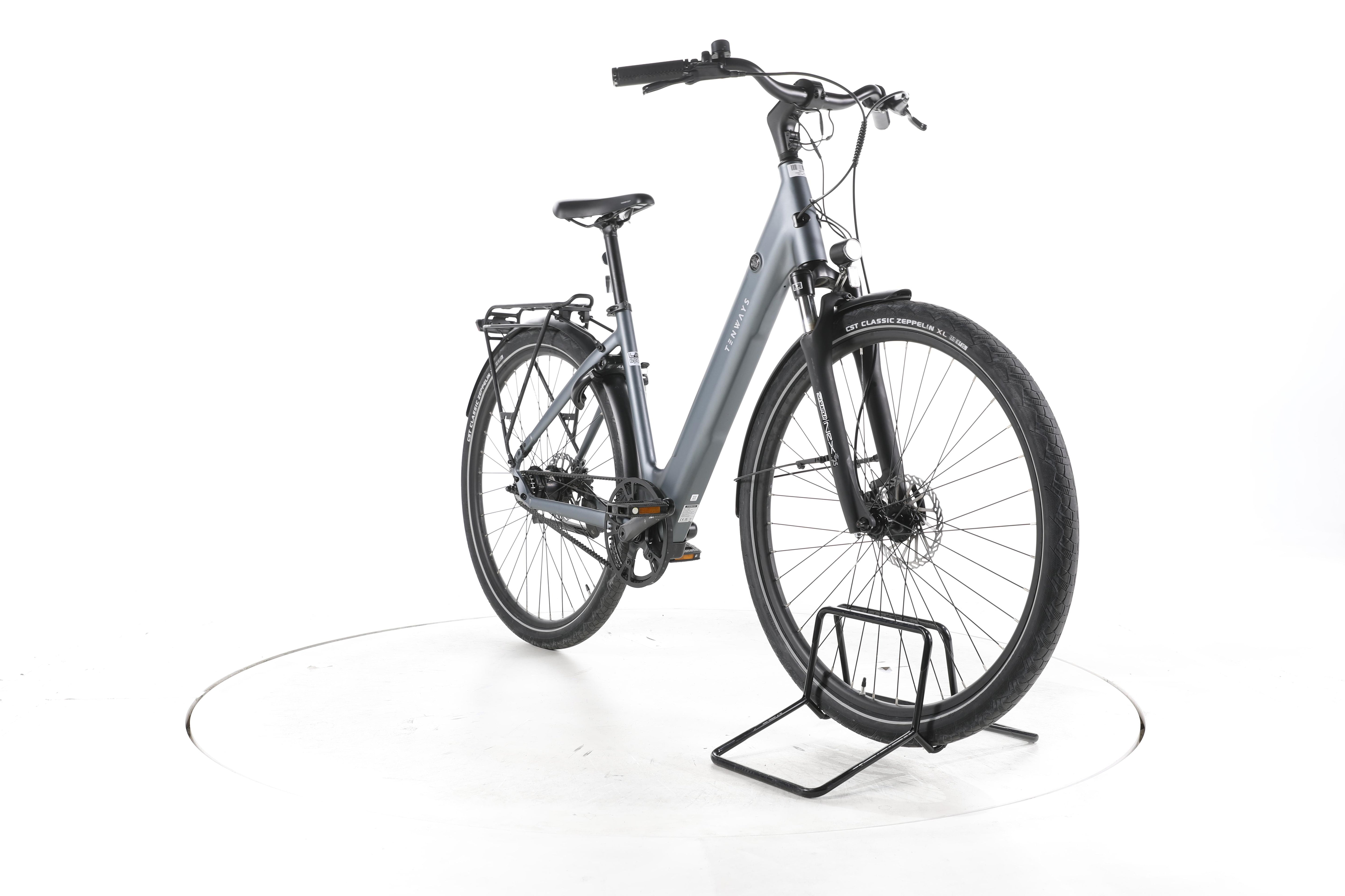 TENWAYS CGO800S City E-Bike Tiefeinsteiger - Image 3