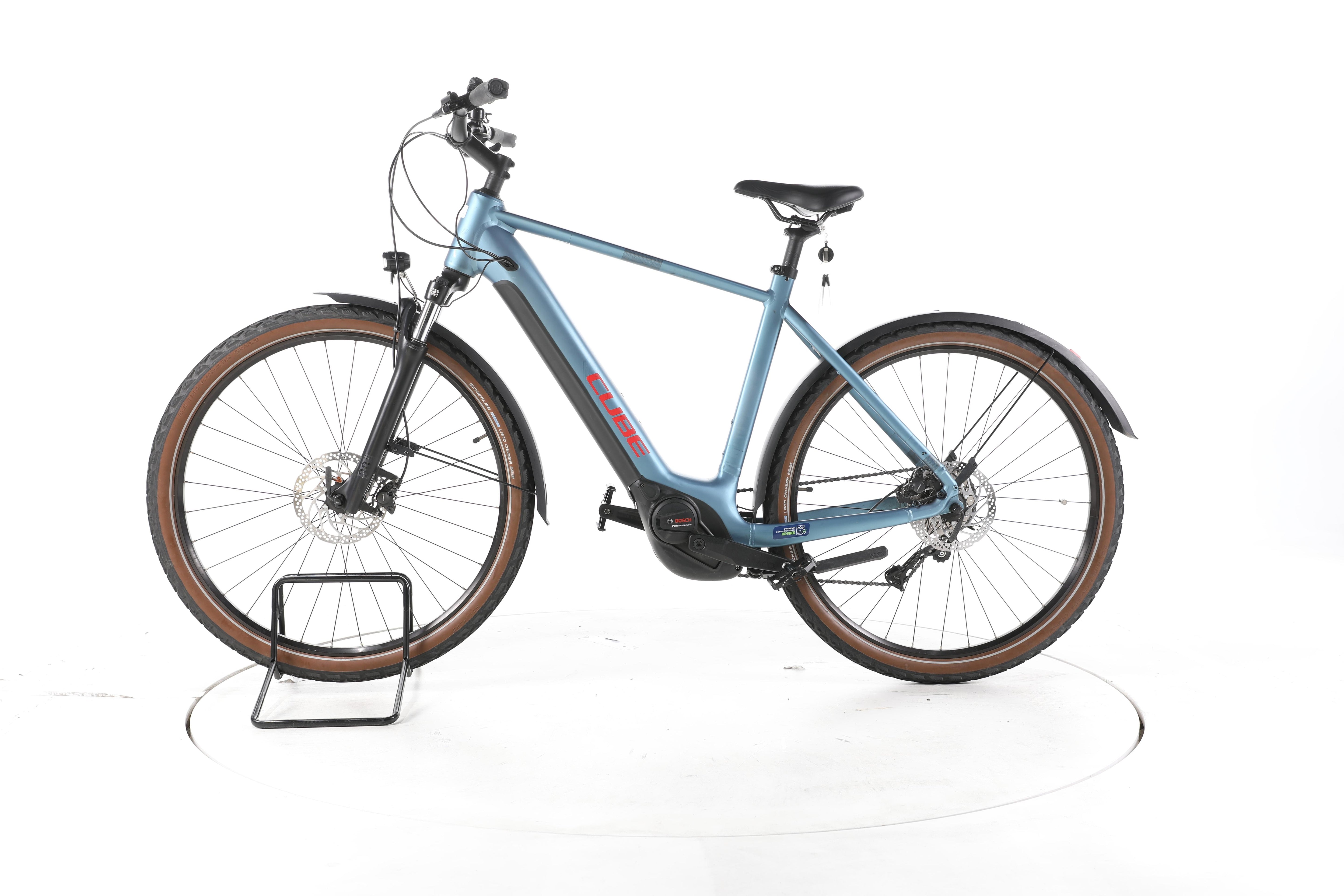 Cube Nuride Hybrid Performance Allroad Trekking E-Bike - Image 7