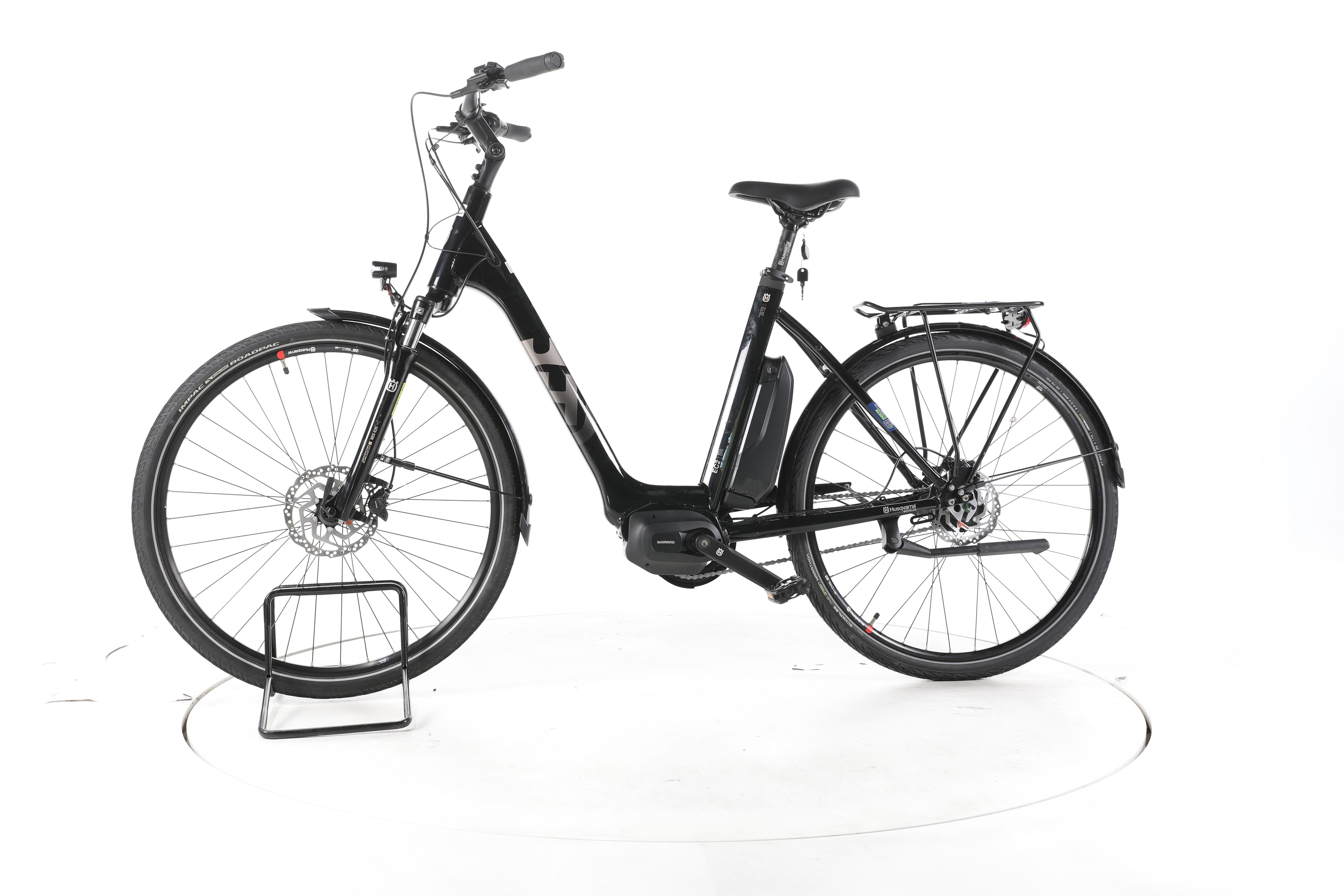 Husqvarna E-Bicycles Eco City 2 FW City E-Bike Tiefeinsteiger - Image 7