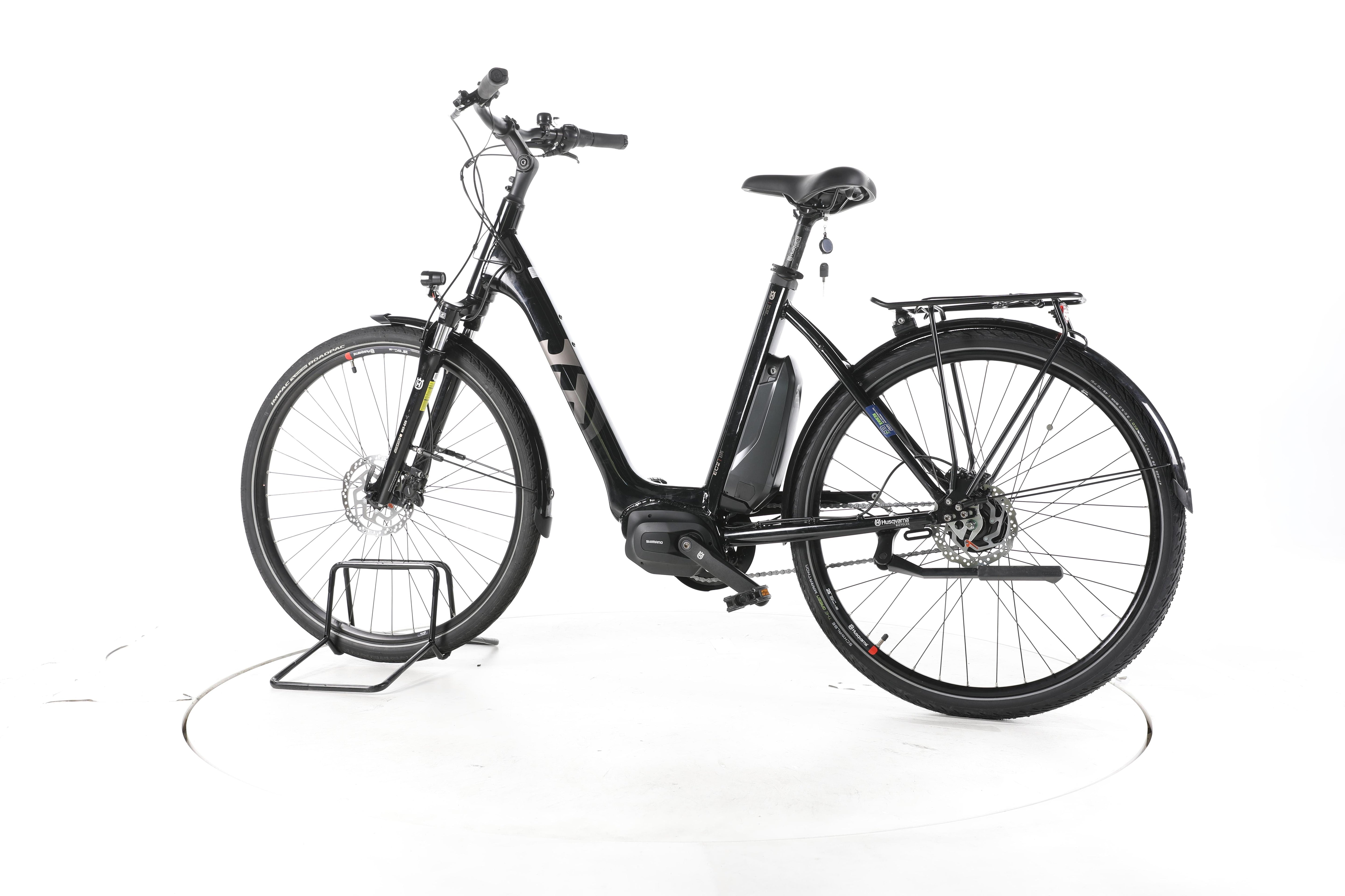Husqvarna E-Bicycles Eco City 2 FW City E-Bike Tiefeinsteiger - Image 8